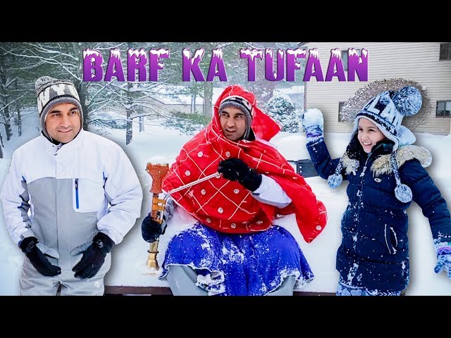 Barf ka Tufaan - Snow Storm - New York | Vlog 06 | Lalit Shokeen Vlogs