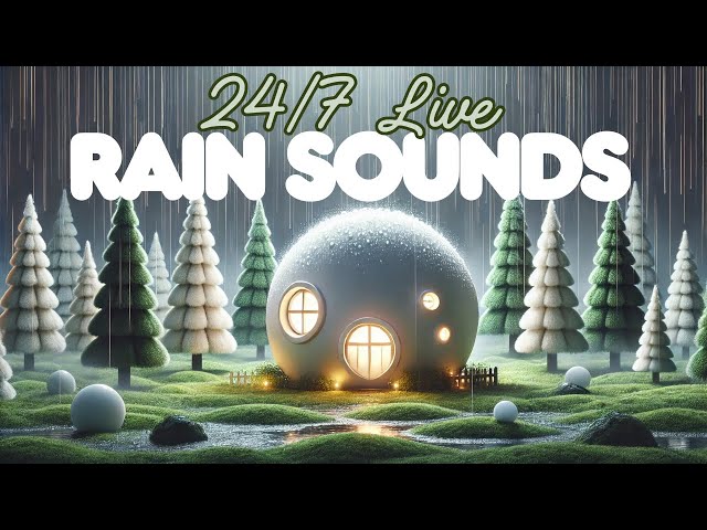 The Tiny House In My Mind - 24/7 Rain Sounds - Fall Asleep Or Make New Friends