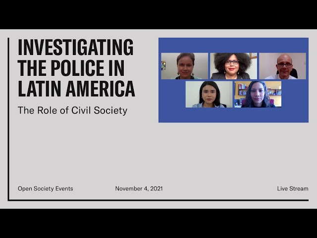 Investigating the Police in Latin America: The Role of Civil Society