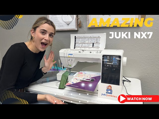 JUKI NX7 OVERVIEW! BEST SEWING MACHINE?