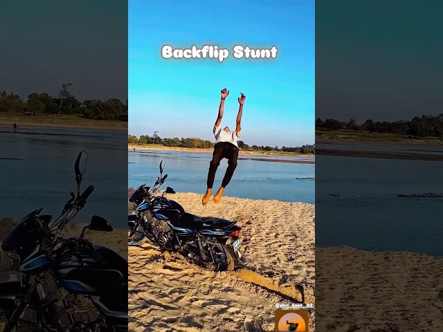 New backflip Stunt vide📷#flip#backflip #trending#backflipping #backflipvarations #stunts#shortvideo