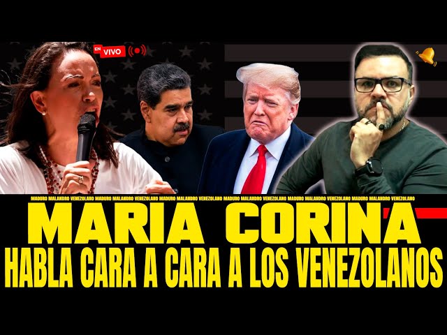 🔴MARIA CORINA MACHADO HABLA CARA A CARA Y SIGUE LA RUTA AL PUEBLO VENEZOLANO - EN VIVO