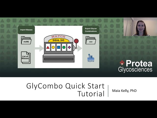 GlyCombo Quick Start Tutorial