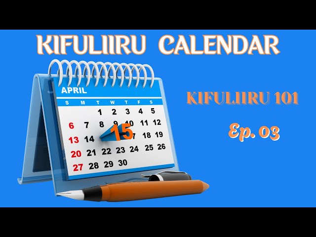 Kifuliiru 101: CALENDAR - The 12 Months of the Year [Kifuliiru - English] | EP 03