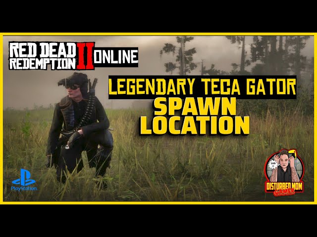 RED DEAD REDEMPTION  2 Online - Legendary Teca Gator Location