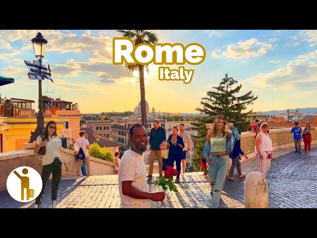 Rome, Italy 🇮🇹 -  A Stroll Through The Eternal City - 4K-HDR 60fps Walking Tour