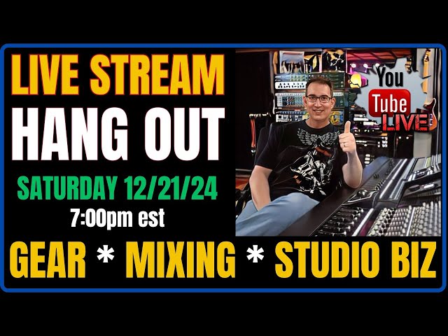 Live Stream Hang Out | December 21st 2024