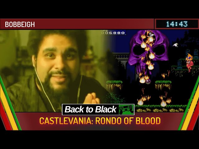 Castlevania: Rondo of Blood by Bobbeigh in 14:43 - Back To Black 2025