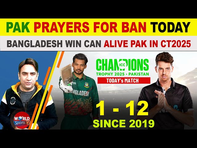 Bangladesh win vs New Zealand can alive Pakistan in ICC Champions Trophy 2025