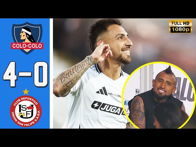 Colo Colo vs San Felipe 4-0 Resumen Y Goles COMPLETO | Copa Chile 2025 HD