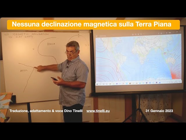 Nessuna declinazione magnetica sulla Terra Piatta