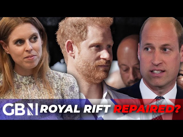 Royal rift: Princess Beatrice STEPS IN to reconcile Harry and William after their AWKWARD meet