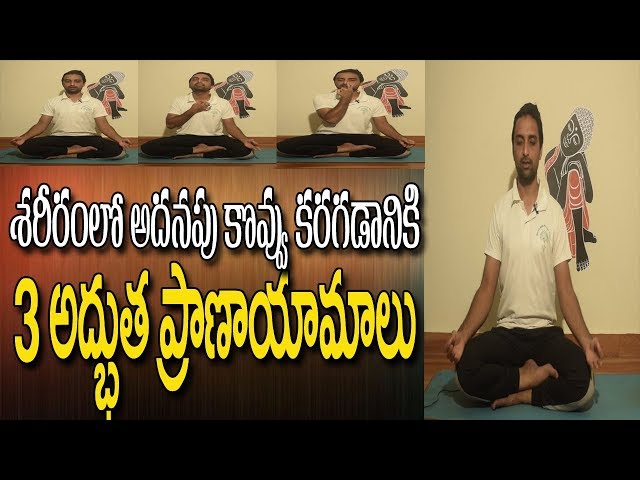 Pranayam For Weight Loss | Yoga For Weight Loss In Telugu | Breathing Exercises | Yoga In Telugu