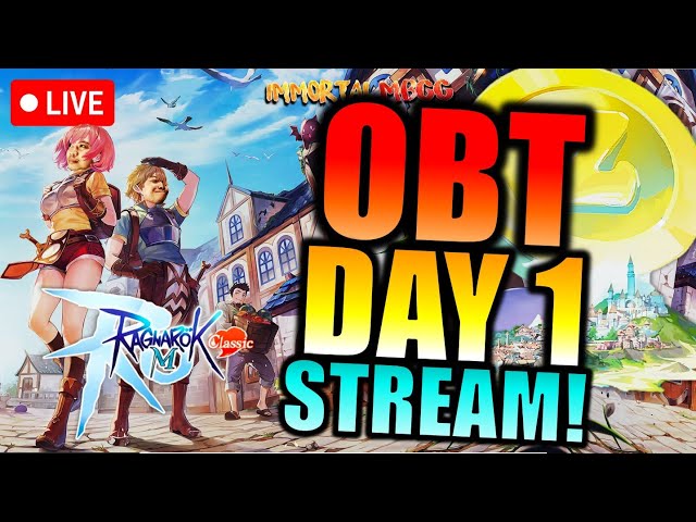 DAY 1 OBT : THE MOST F2P FRIENDLY & CHILL RAGNAROK M CLASSIC!!