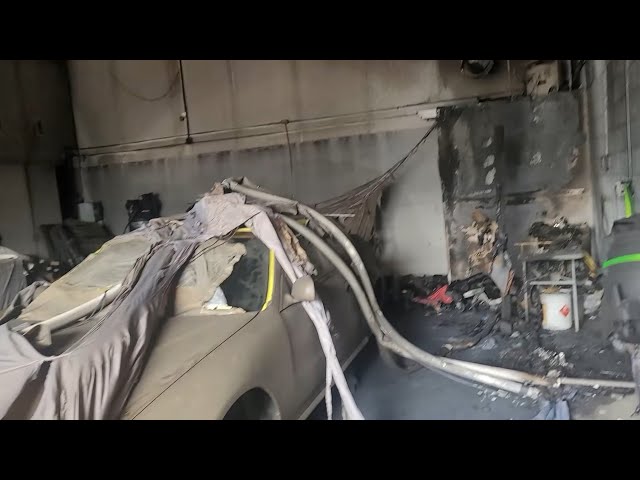 my shop caught on fire and my prelude was inside