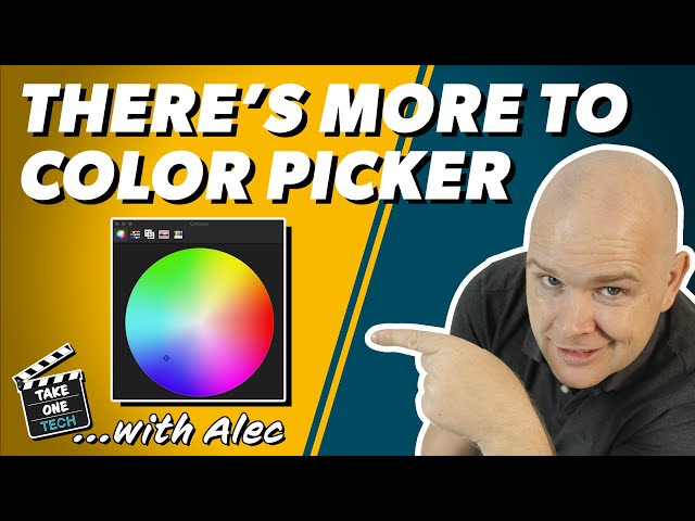 How to use the Apple Mac Color Picker and Save full Colour Palettes