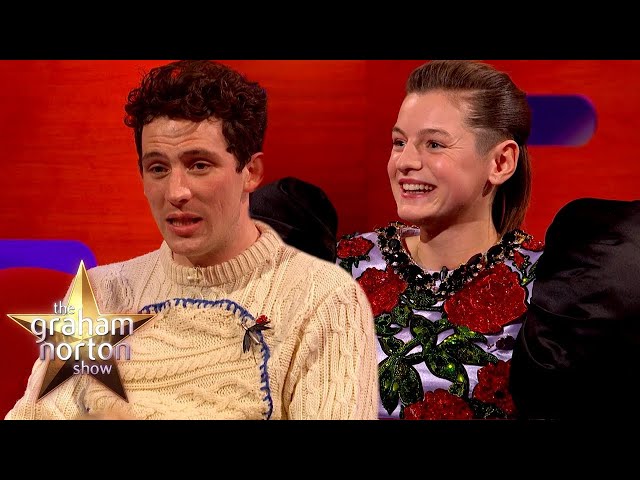 Emma Corrin and Josh O'Connor Talk About The Crown - The Graham Norton Show (2020)