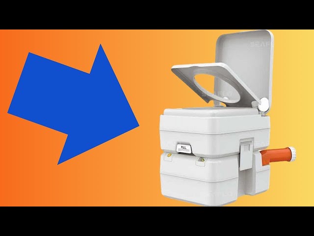 Seaflo Portable Toilet for Camping, RV, Marine