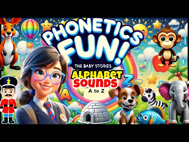 Phonetics for Kids | Easily Pronunce Alphabet Sounds A to Z with Aavya