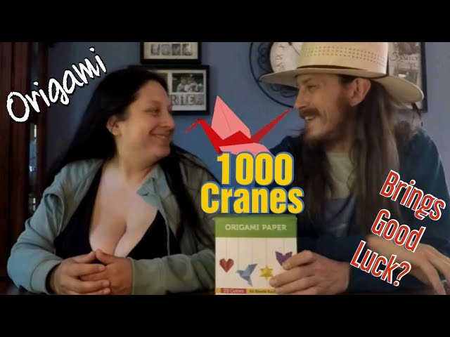 Origami Crane Challenge: Folding 1000 Cranes in a Year!