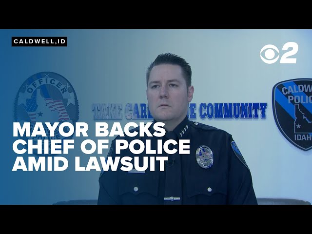 Mayor reads statement backing Chief of Police amid ongoing lawsuit