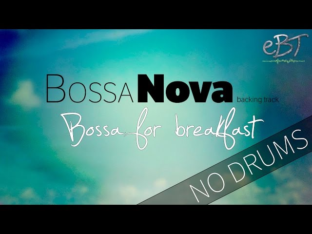 Bossa Nova Backing Track in C Major | 110 bpm [NO DRUMS]