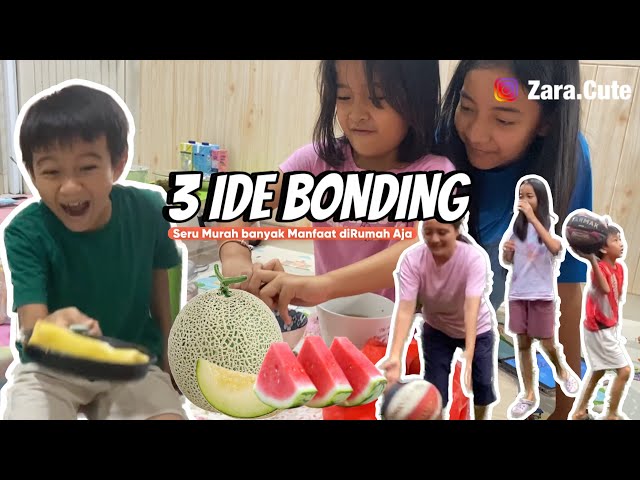 3 IDE BERKEGIATAN SEDERHANA tapi SERU BARENG KELUARGA DIRUMAH | Seharian Bonding bareng Anak