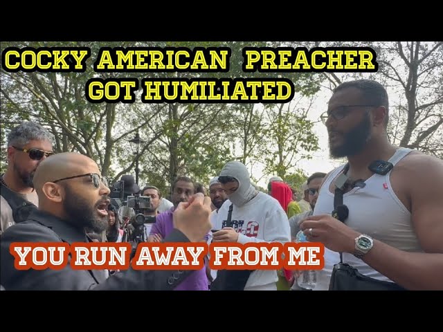 American Preacher Badly Humiliated by Hijab! Mohammed Hijab Speakers Corner Sam Dawah