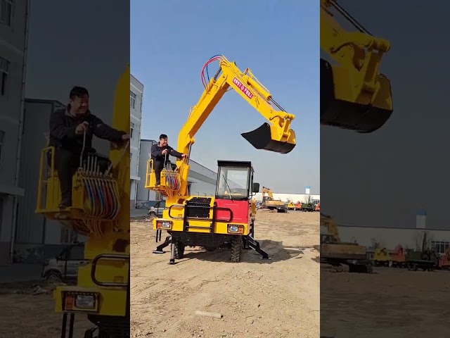 Truck-mounted excavator, excavator, four-wheel drive agricultural vehicle, dump truck, one machi