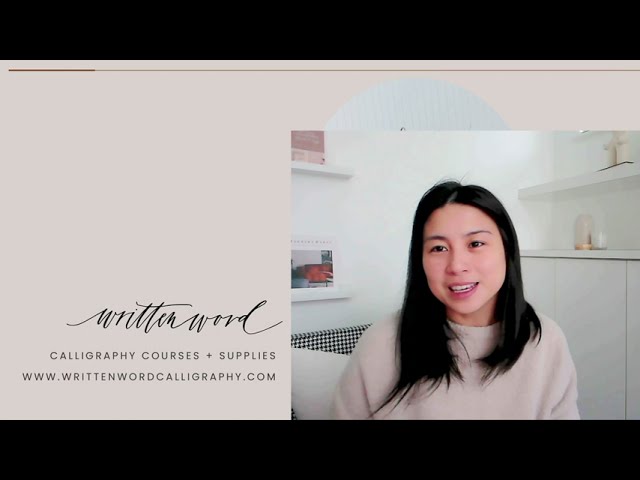 Is a Creative Career for you? Tips from a Calligraphy Entrepreneur