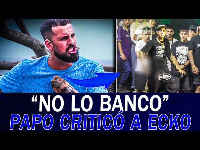 PAPO CRITICÓ a ECKO POR SACAR un ARM4 en LIGA BAZOOKA