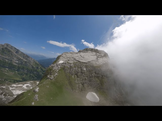 Silberplatten Mountain in switzerland FPV Drone experience 3D VR180