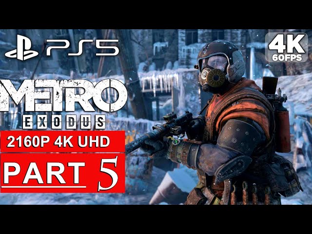 Metro Exodus Walkthrough Gameplay | Part 5 - DESERT - [4K ULTRA HD] PS5 - No Commentary