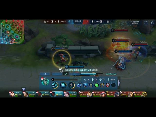 Gameplay Vexana Buat Combeck Team | mobile legend bang bang