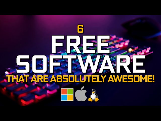 6 Free Software That Are Absolutely Awesome! (2025 Update)