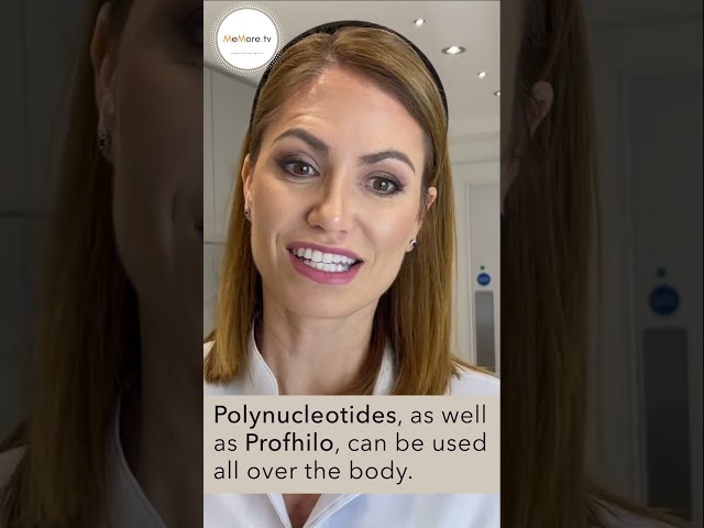 Curious where polynucleotides can be applied? Find out more in the video! #skincare #nonsurgical