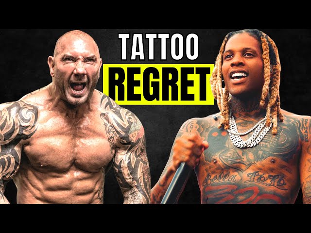 6 CELEBRITIES Who REGRETTED & REMOVED Their TATTOOS