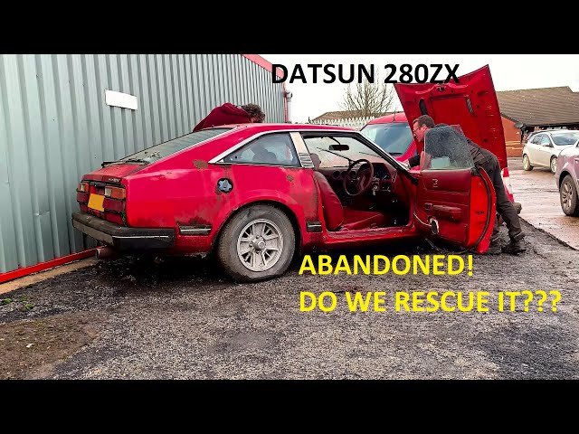 Abandoned Datsun 280ZX Is Rotting Away  - Will We Take it on? Part 1