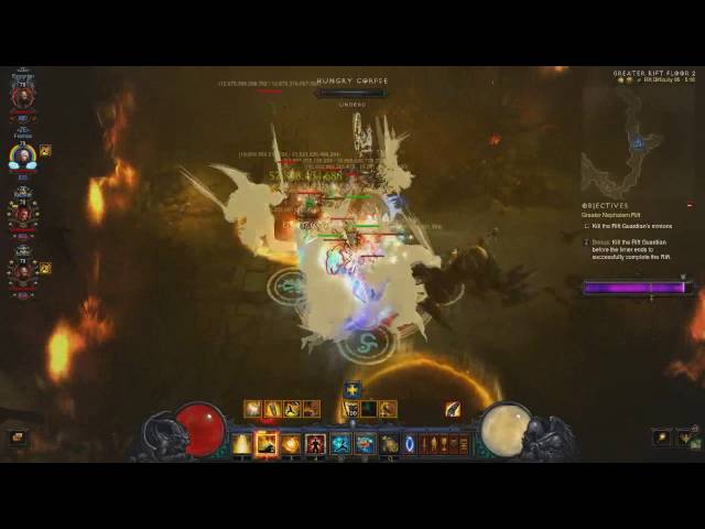 [Diablo 3] Season 7 GRift 95 4man rank1 EU