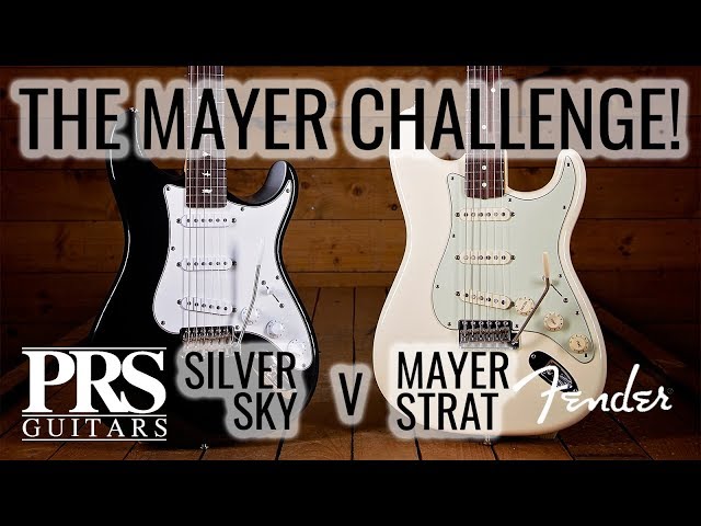 John Mayer Challenge! Fender John Mayer Strat v PRS Silver Sky