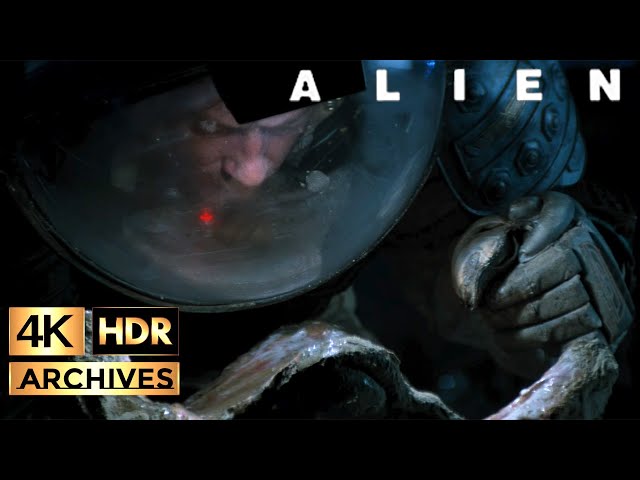 Alien [ 4K - HDR ] Kane Finds the Egg Chamber on LV426 (1979)