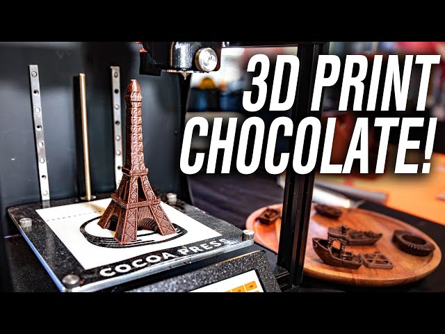 Chocolate 3D Printing: Hands-On with Cocoa Press 2!