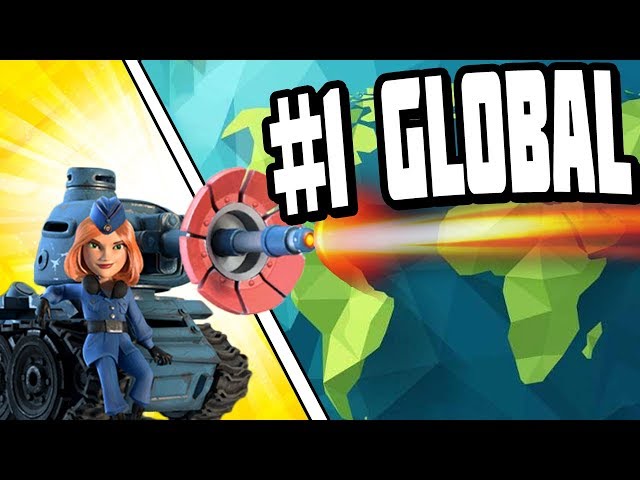 Crushing Global #1 with the Lazortron MK2 - Boom Beach