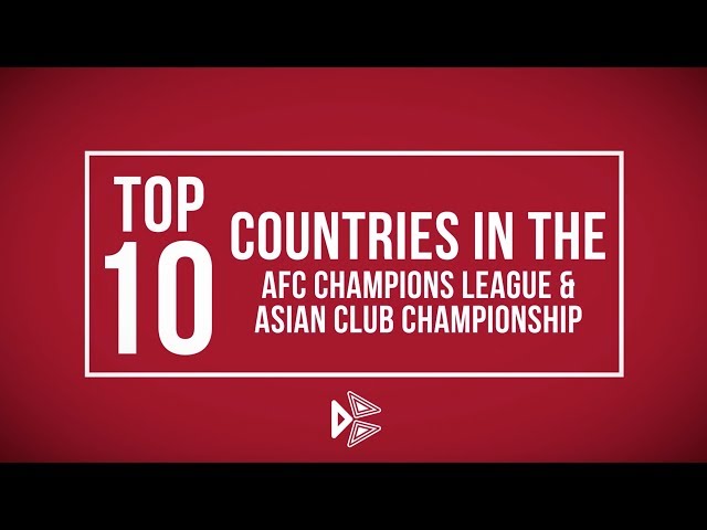 Top 10 Countries in The AFC Champions League and Asian Club Championship | Red Card TV