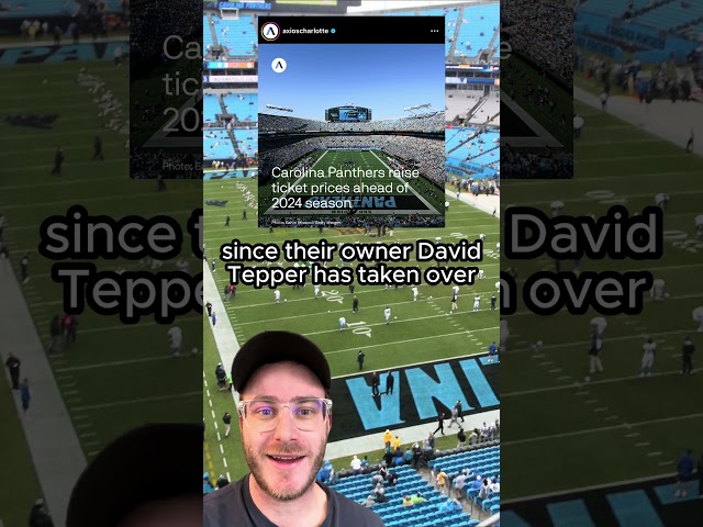 the Carolina Panthers are still disappointing fans 😂 #nfl #football #highlights #clips #panthers