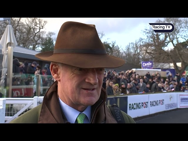 Willie Mullins - Reflections on State Man, Lossiemouth, Kopek Des Bordes & more