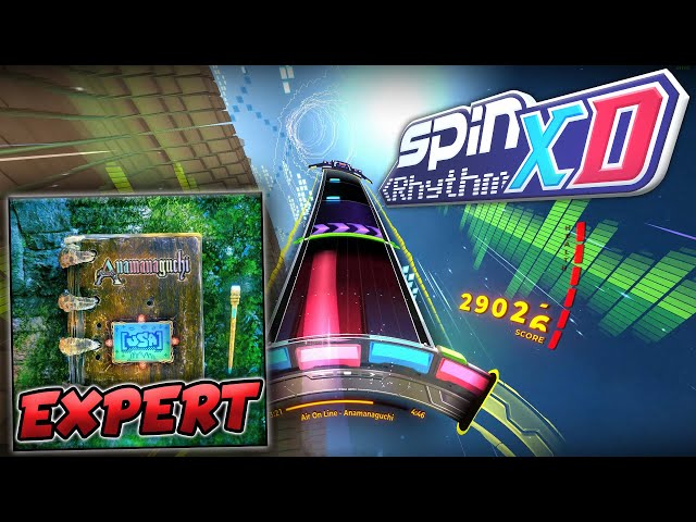 Air On Line - Anamanaguchi (Expert) - Spin Rhythm XD