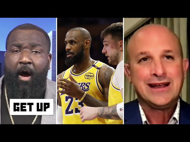 GET UP | Bobby Mark tells Perk & Windy that Lakers are contender with LeBron & Luka Doncic in lineup