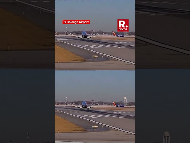 Video Captures Dramatic Moment Passenger Plane Aborts Landing To Avoid Collision With Jet