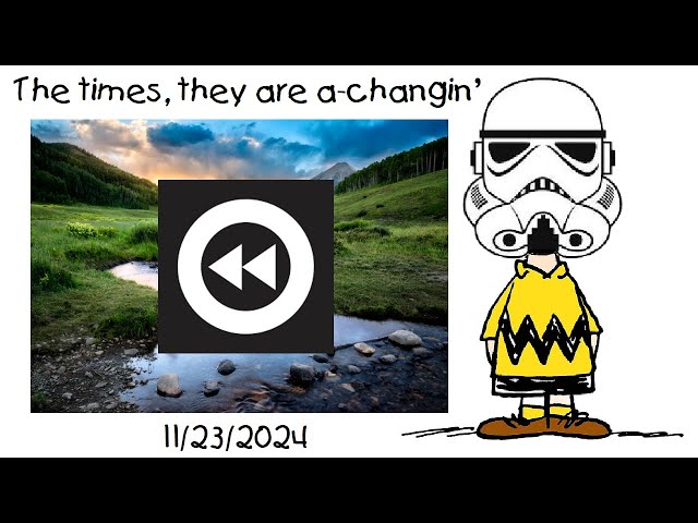 A Stream Announcement (stream excerpt), 11/23/2024